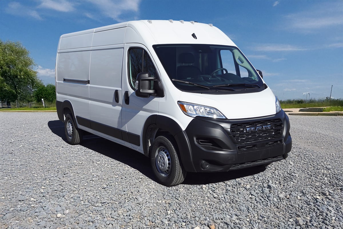 Promaster Van Angle Right Side